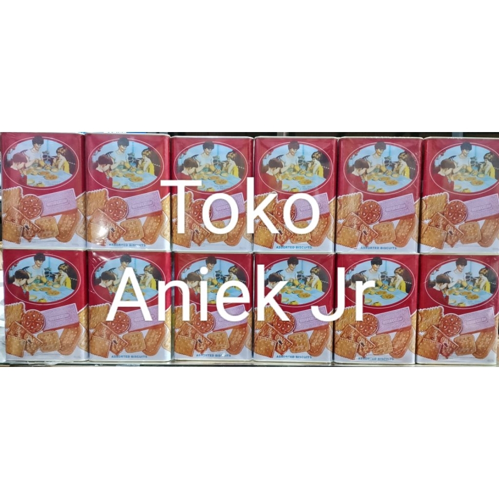 Biskuit Legend KHONG GUAN Kaleng Besar | Kaleng Segi 1600 gram