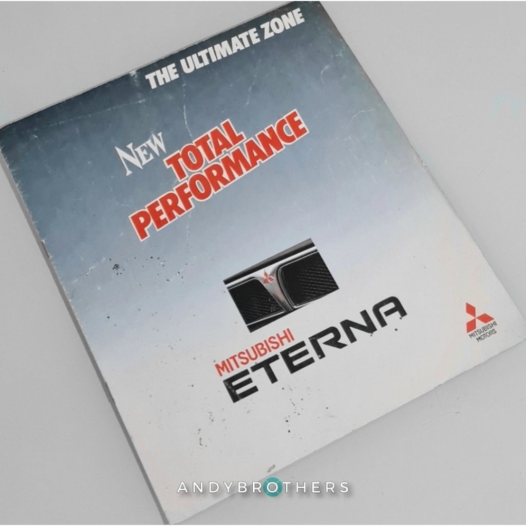 Buku / Katalog / Booklet / Brosur Mitsubishi ETERNA 1989-1994 Original