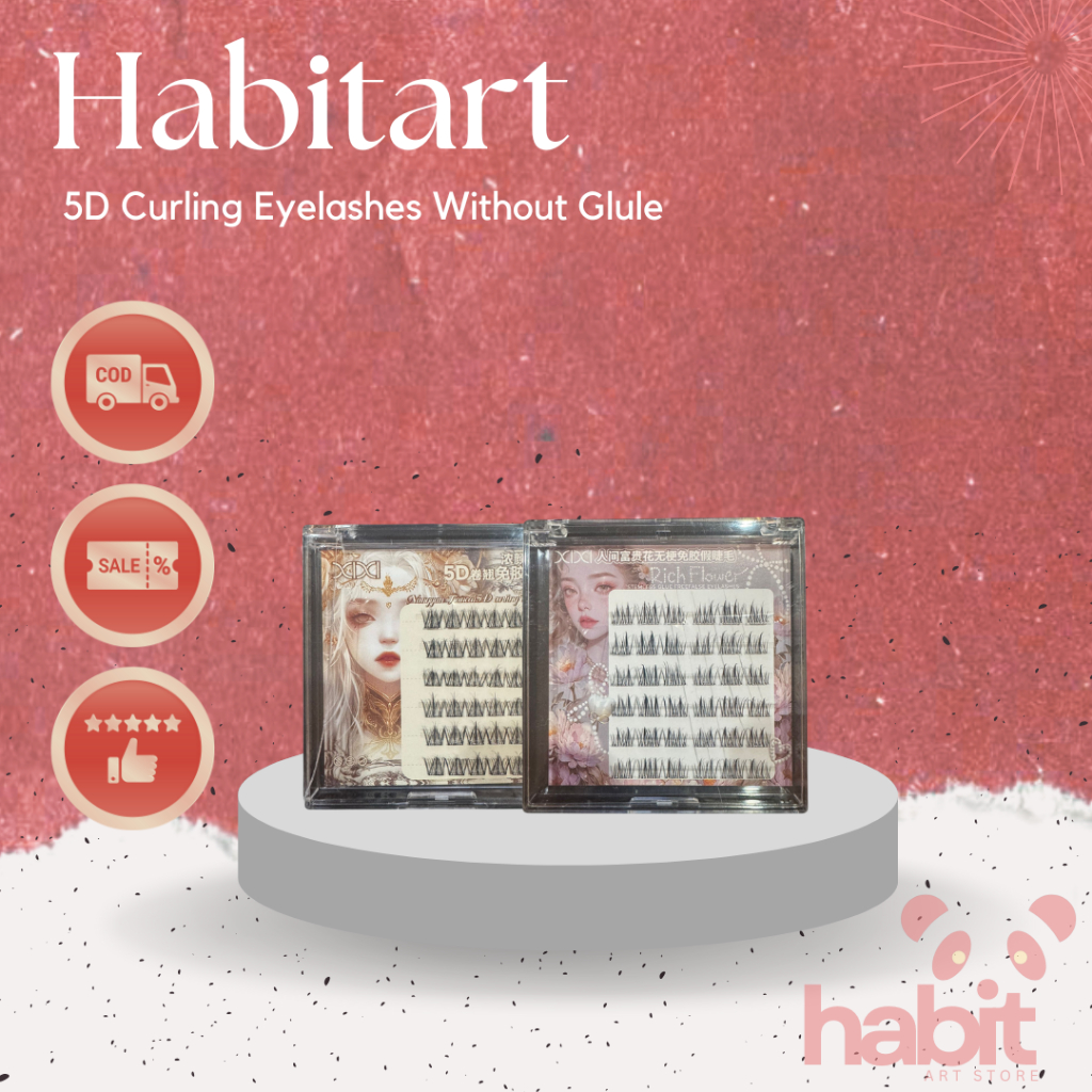 Habitart Xixi Bulu Mata Palsu Magnet Tanpa Lem