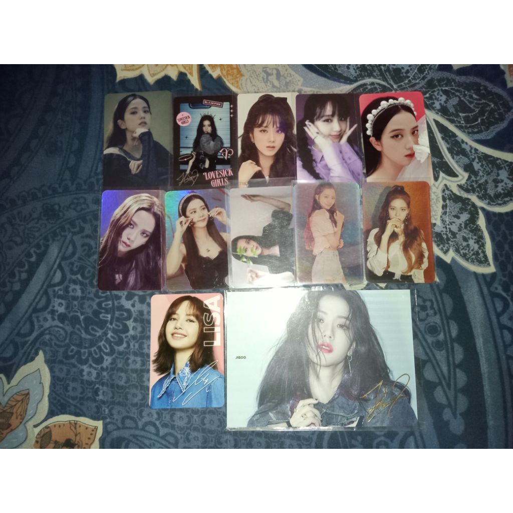 Blackpink Jisoo Benefit Bene Ktown4u season greeting Photocard Welcoming 2020 Japan Christmas Postca