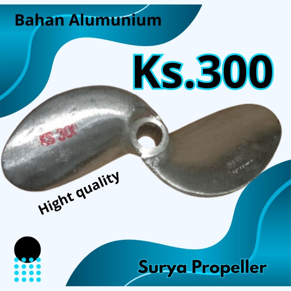 propeller ks.300 baling-baling kipas kapal perahu nelayan
