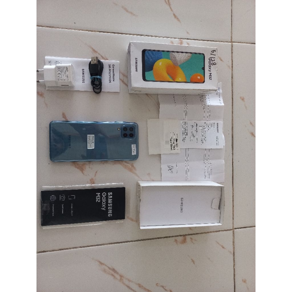 samsung m32 6/128gb fullset