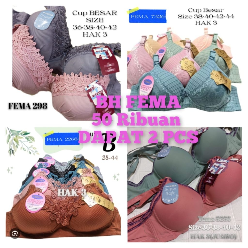 BH Fema HAK 3 50ribuan dapat 2