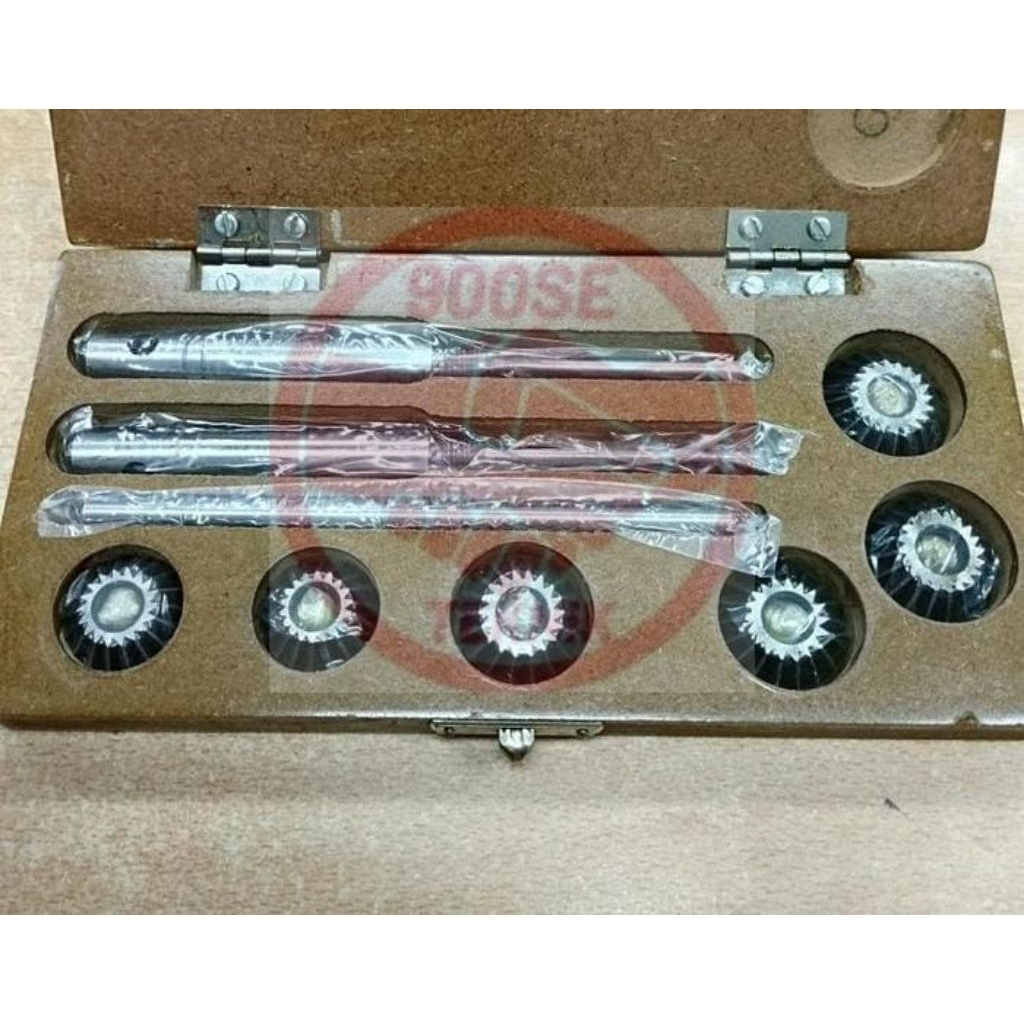 Setting Klep Motor Mobil Merek APEX 18 22 23 24 27 mm Valve & Seat Cutter Set