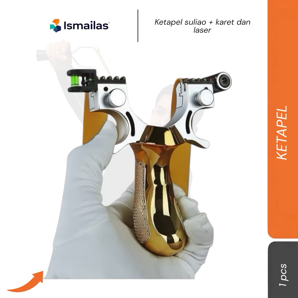 ketapel laser suliao gold / ketapel olahraga pemula / ketapel resin