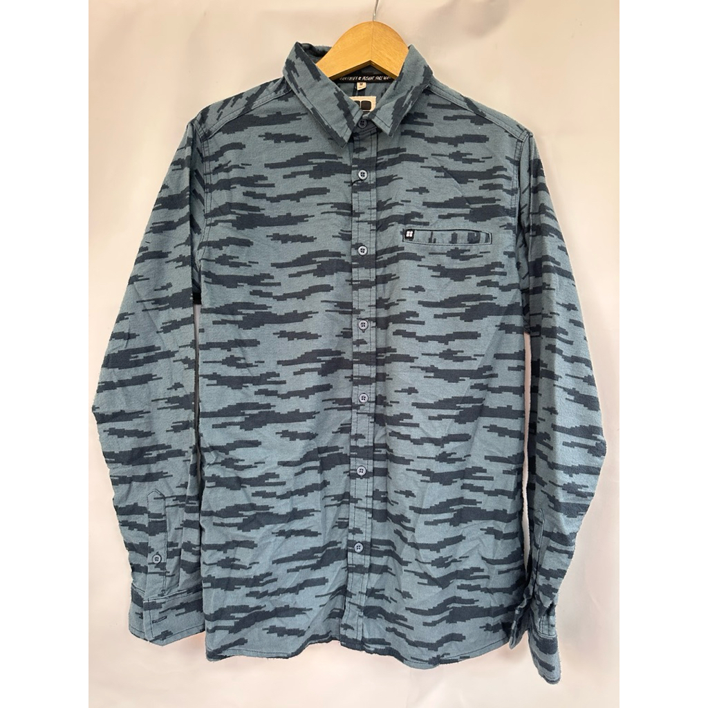 KEMEJA PRIA INSIGHT JEROME NAVY SIZE M