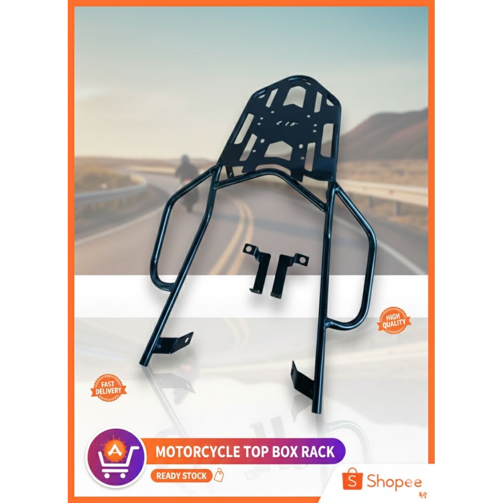 Behel crf 150 / Begel crf 150 / Brecket crf 150 / Bagasi belakang crf 150 / Rear Rack crf 150