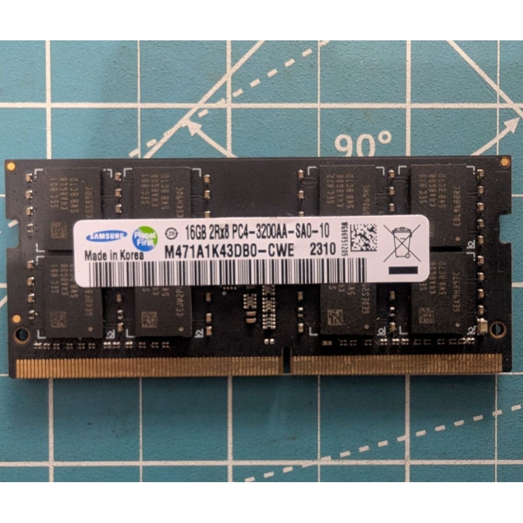 RAM Sodimm Samsung DDR4 16GB 3200Mhz