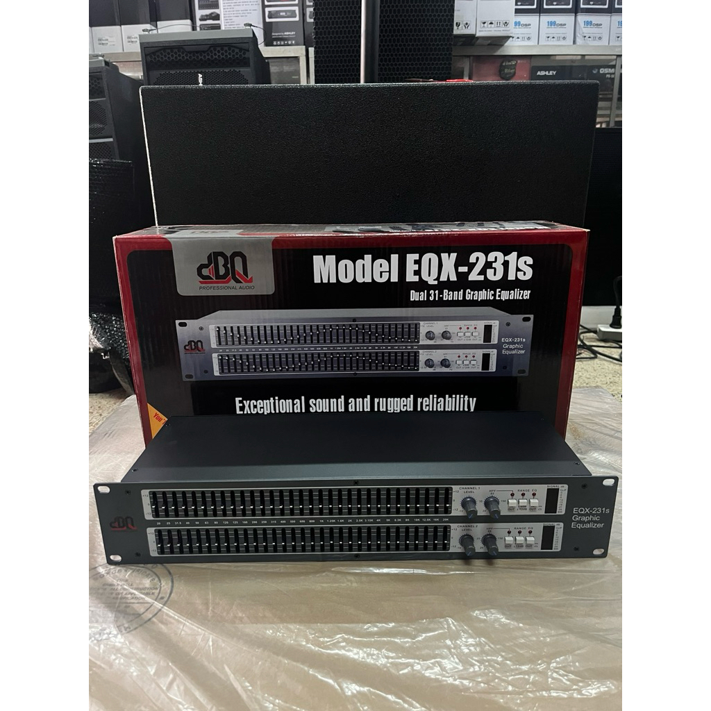 EQUALIZER DBQ MODEL EQX-231+ DUA TINGKAT