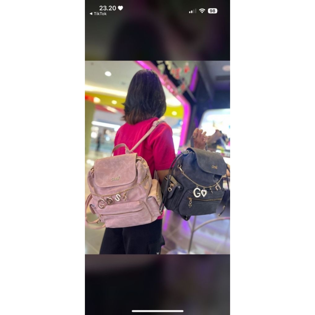 Tas ransel Gosh art 580 (cek stok sebelum CO)