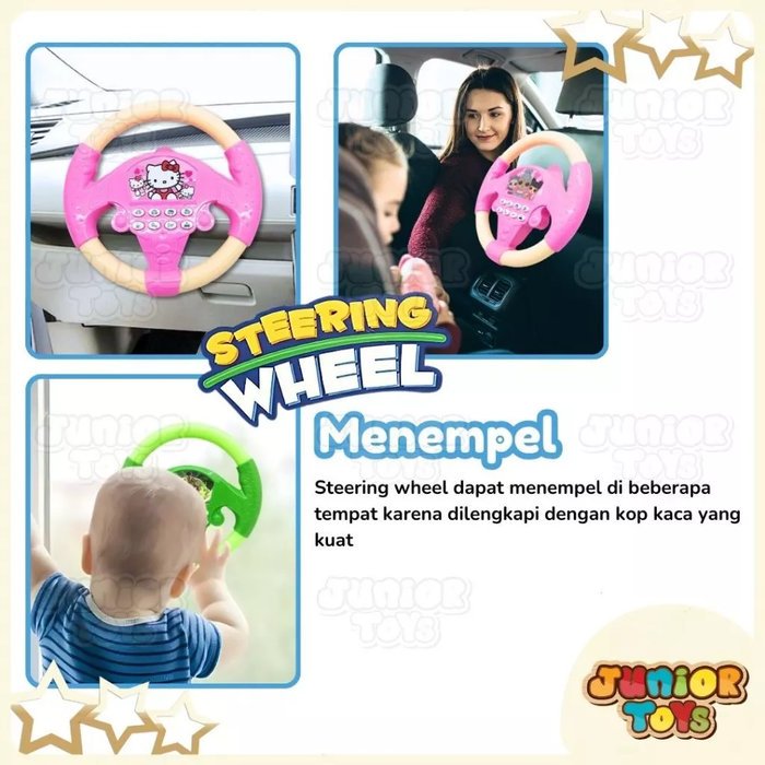 Mainan Setir Mobil Anak Mainan Edukasi Stir Mobil Mainan Anak Setir Mainan Stir Mobil Anak Anak Seti