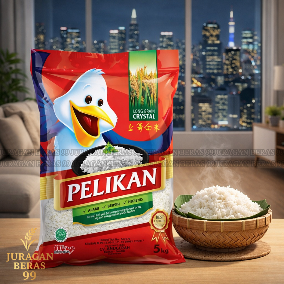 Beras Pelikan 5kg