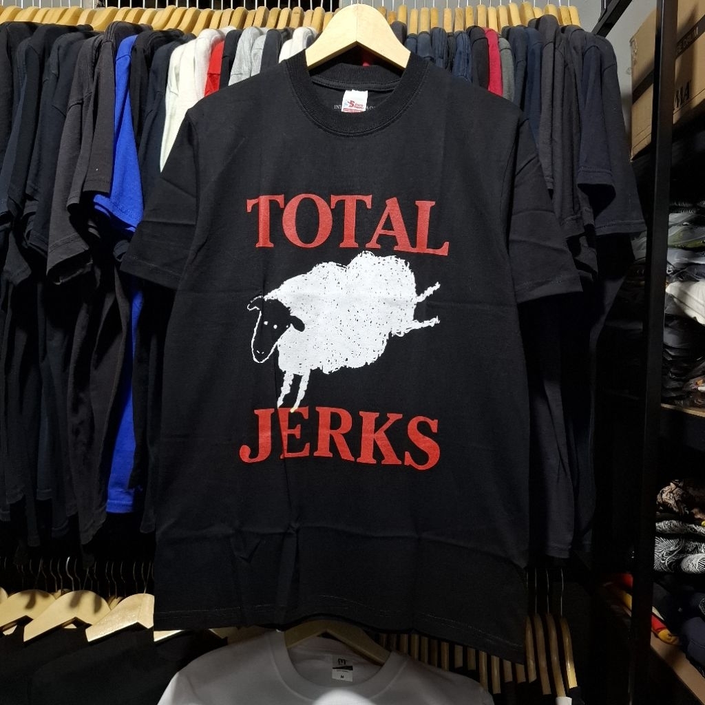 kaos band TOTAL JERKS original merch