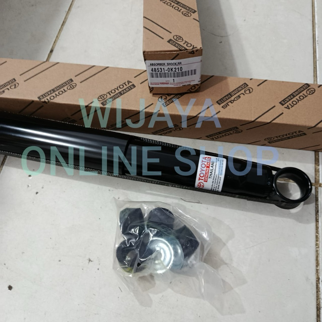 shock breaker belakang innova fortuner (tusuk-kuping) 48531-0K210 harga /set (2pc) grade A