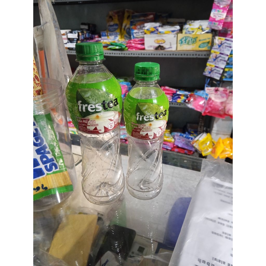 Botol kosong bekas.frestea bersih