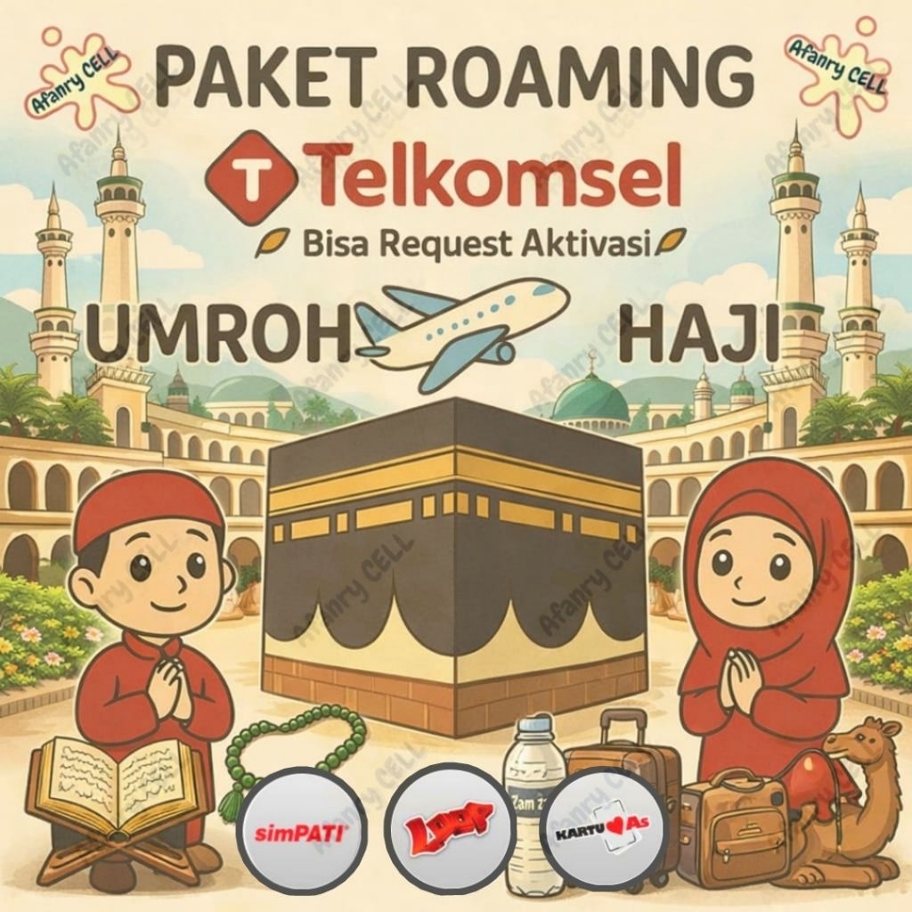 PAKET INTERNET UMROH DAN HAJI TELKOMSEL MURAH || Kuota Haji