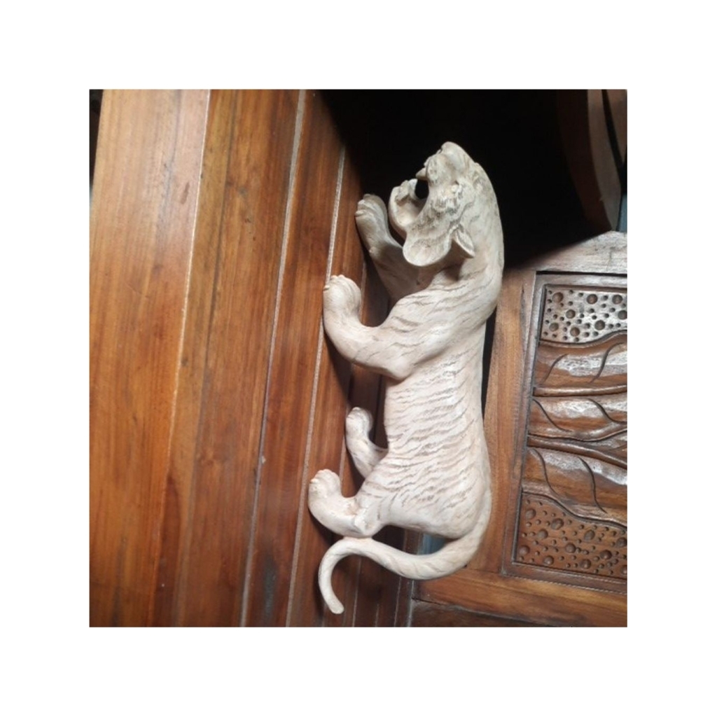 PATUNG CANTIK HARIMAU PUTIH