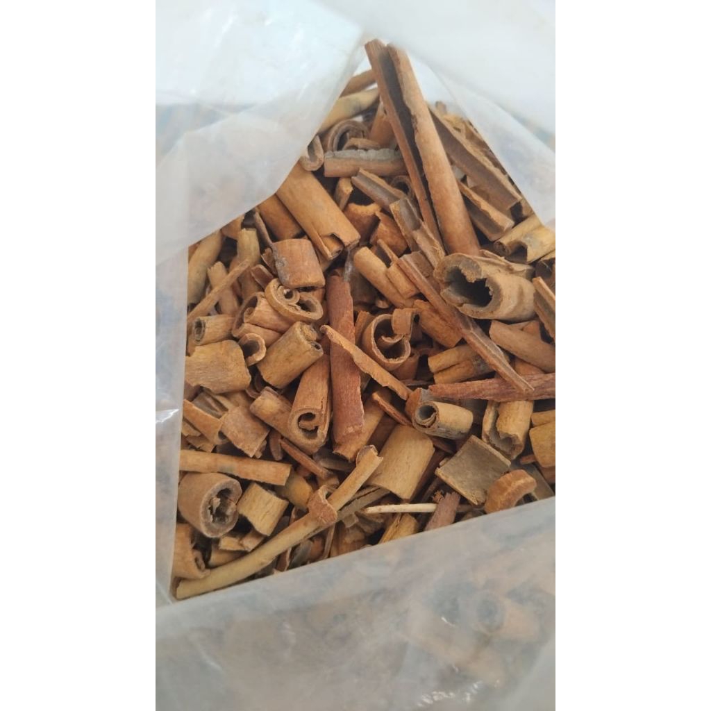 Kulit kayu manis kerinci / Sisa cutting / Kayu manis asli Kerinci