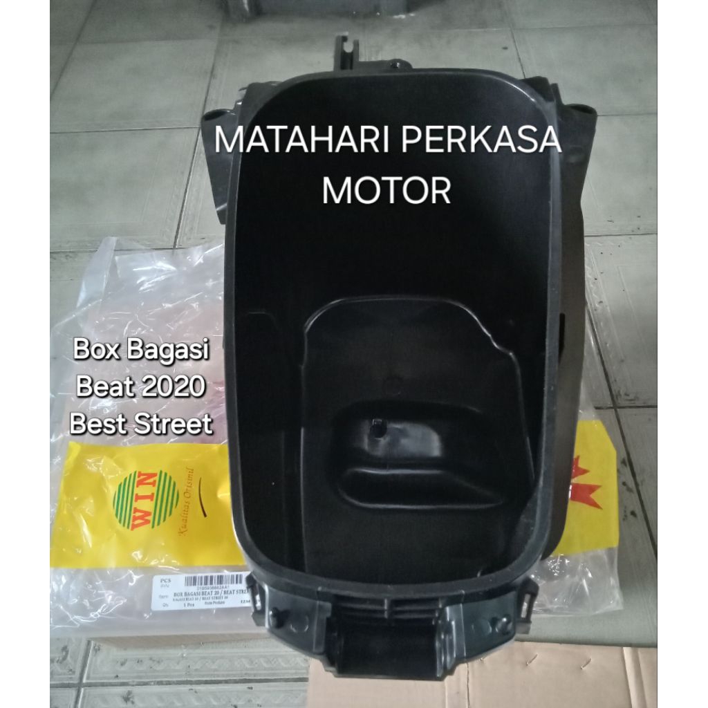 "WIN" BOX BAGASI MOTOR BEAT 2020,BEAT STREET