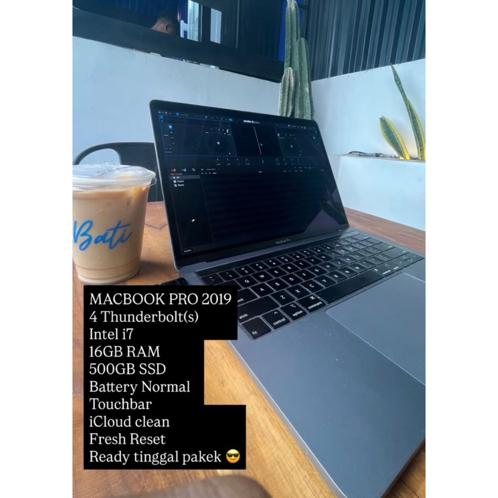 macbook pro 2019 16/500gb Bali