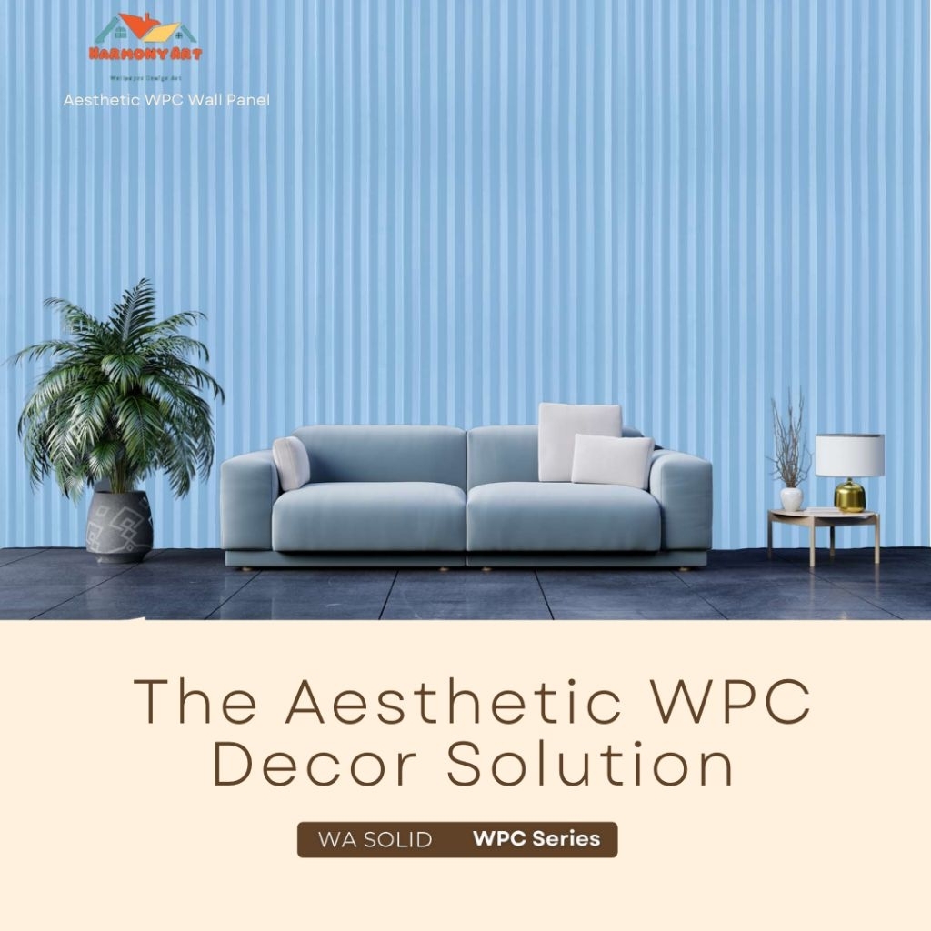 Ha- Wpc Dinding Wall Panel Indoor (Kotak Tebal, Kotak Tipis Dan Bulat) Wood Panel Dinding Pasti Ori