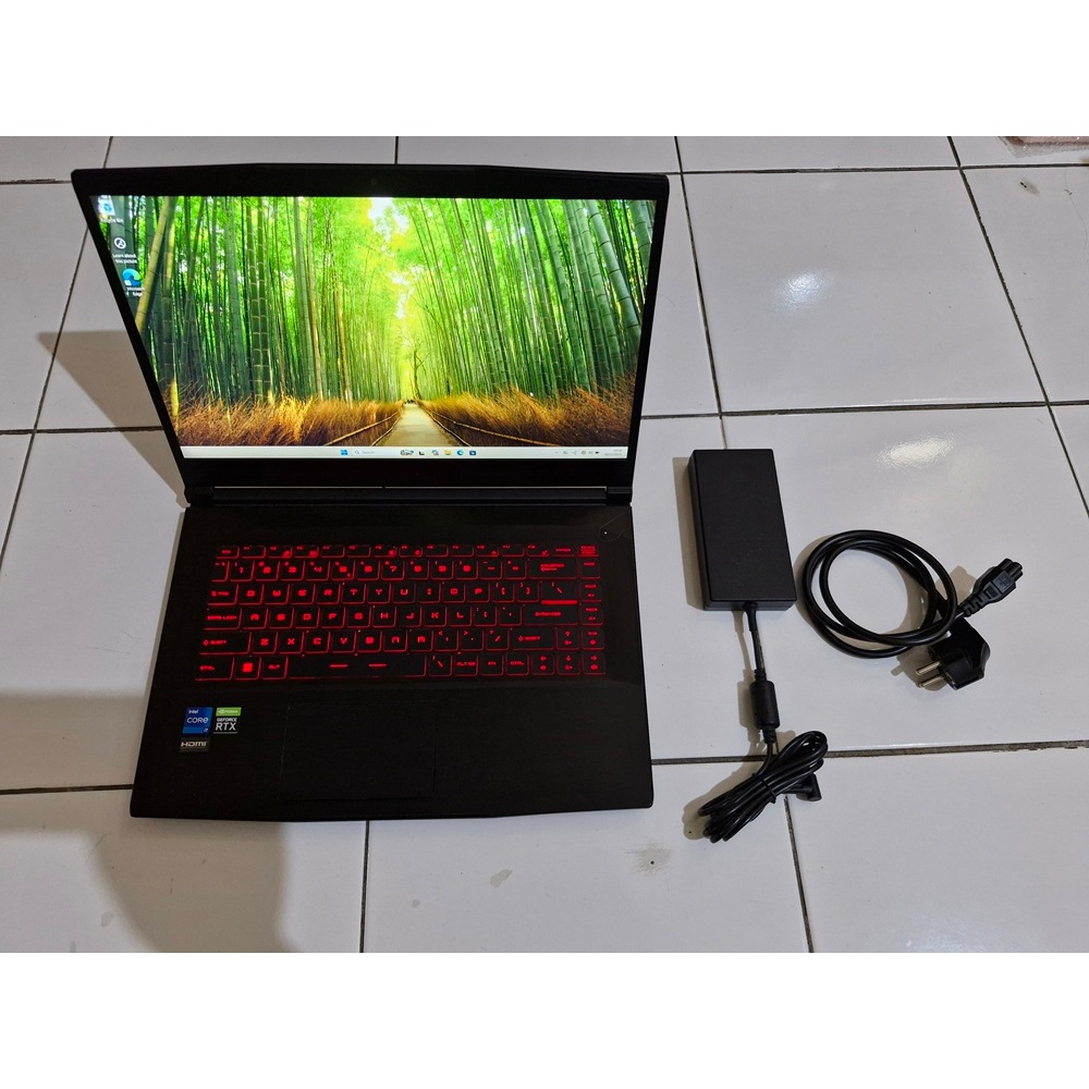 Laptop MSI GF63 Thin 11UC Bekas Second