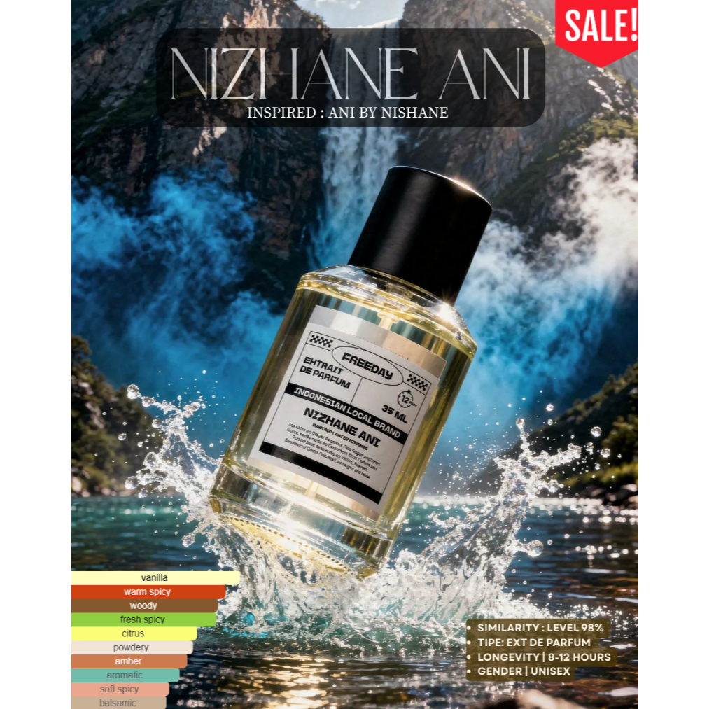 FREEDAY NISHANE ANI PARFUM PREMIUM Pria dan Wanita Special Bundling 35ml Parfume Unisex