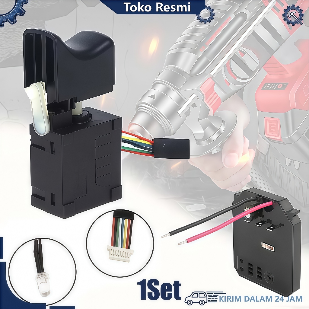Impact Wrench Controller Impact Wrench Drill Saklar Modul Impact Wrench JLD Esc Speed Controller Imp