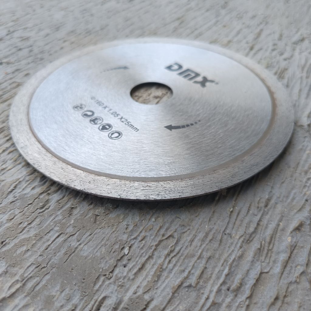 Pisau Potong Batu Akik 8 Inch Original Dmx Mata Gerinda Belah Potong Batu Akik 200mm Diamond Cutting