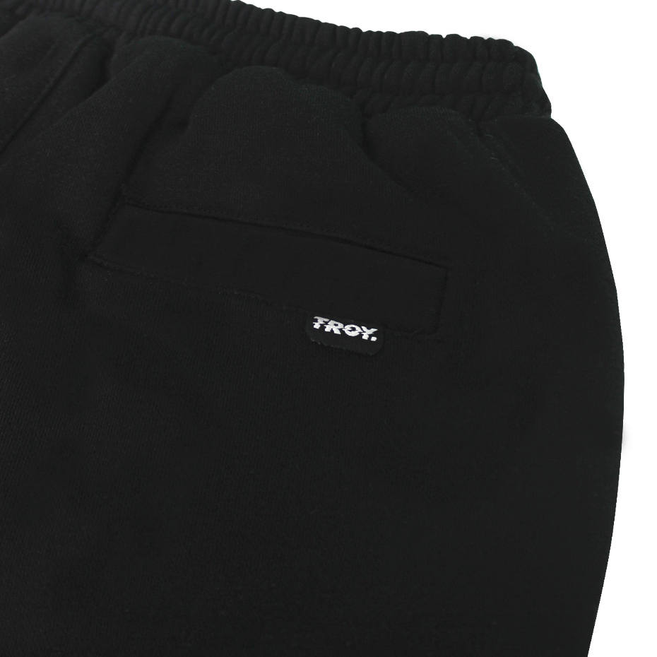 Troy Company Boardshort Fleece Black Cardinal - Celana Pendek Fleece Hitam PTN 2772
