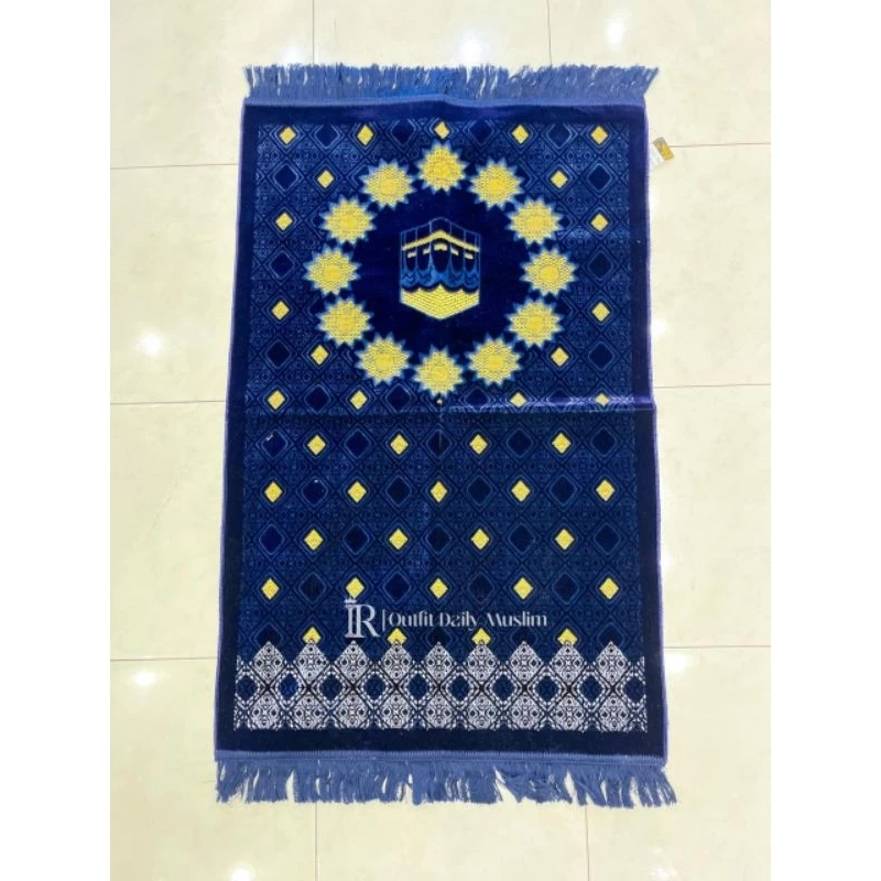 Sajadah Akbar Gold | Sajadah Bludru