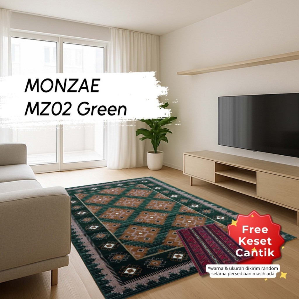 KARPET MONZAE 210 X 300 MZ02 GREEN