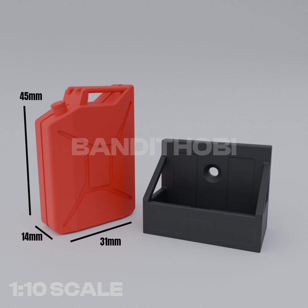 Jerry Can Jerigen Miniatur 1:10 RC Adventure