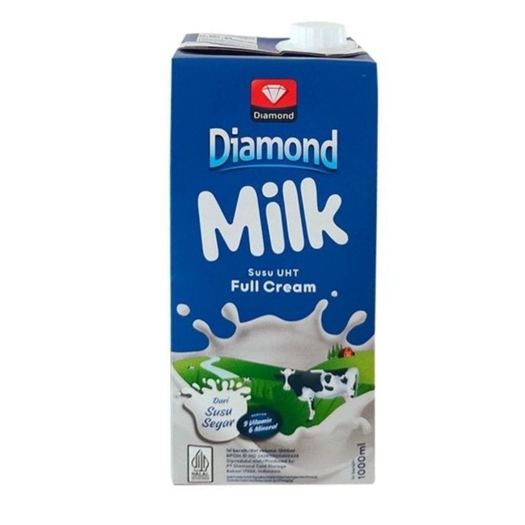 Termurah susu fresh milk diamond 1 liter