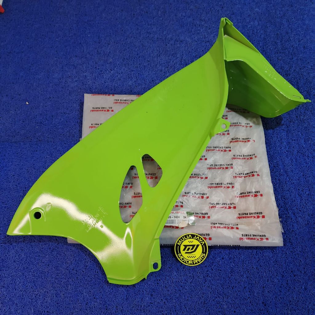 SAYAP LEGSHIELD LUAR KANAN KIRI KAWASAKI BLITZ HIJAU MUDA ORIGINAL KGP