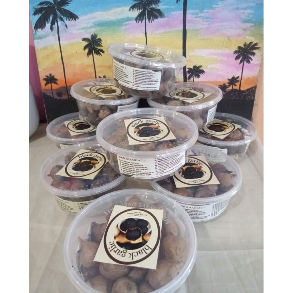 Black Garlic | Bawang Putih Tunggal Fermentasi Premium Berkualitas