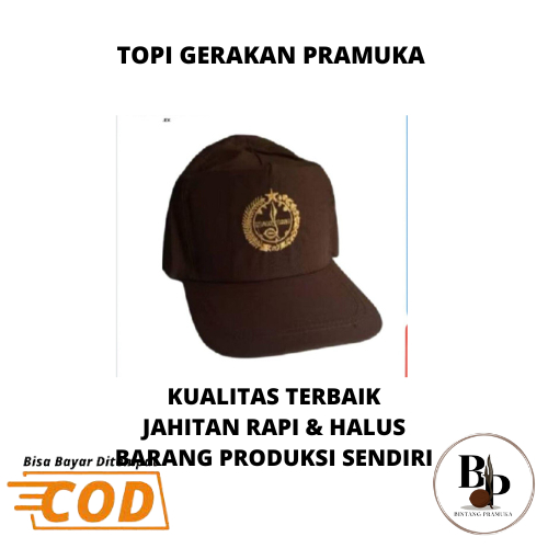 TOPI GERAKAN PRAMUKA SD SMP SMA LAKI LAKI, PENGGALANG.