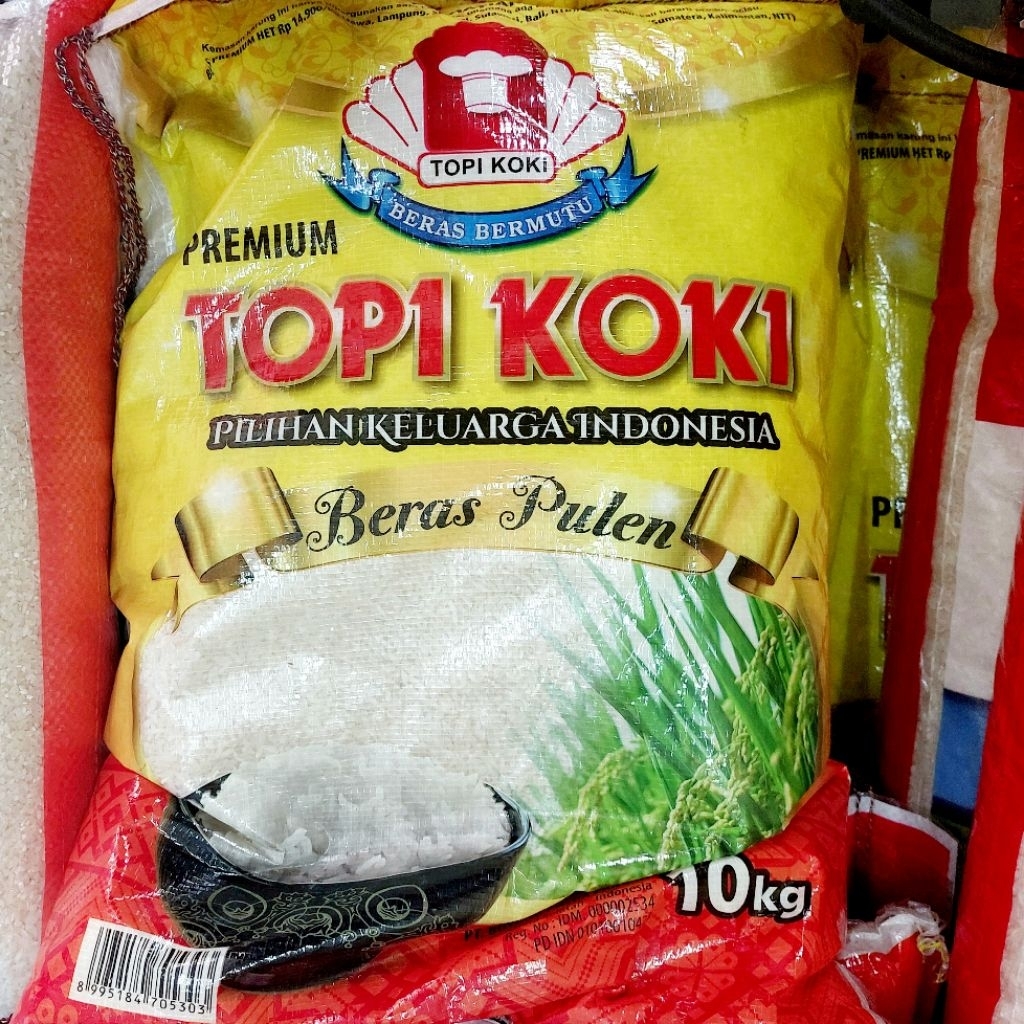 Topi Koki / Belida Beras 10kg