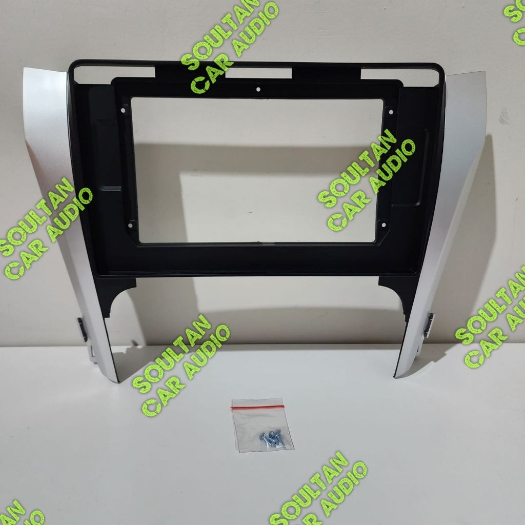 Frame head unit tv mobil android 10 inch mobil Toyota Camry 2012-2013