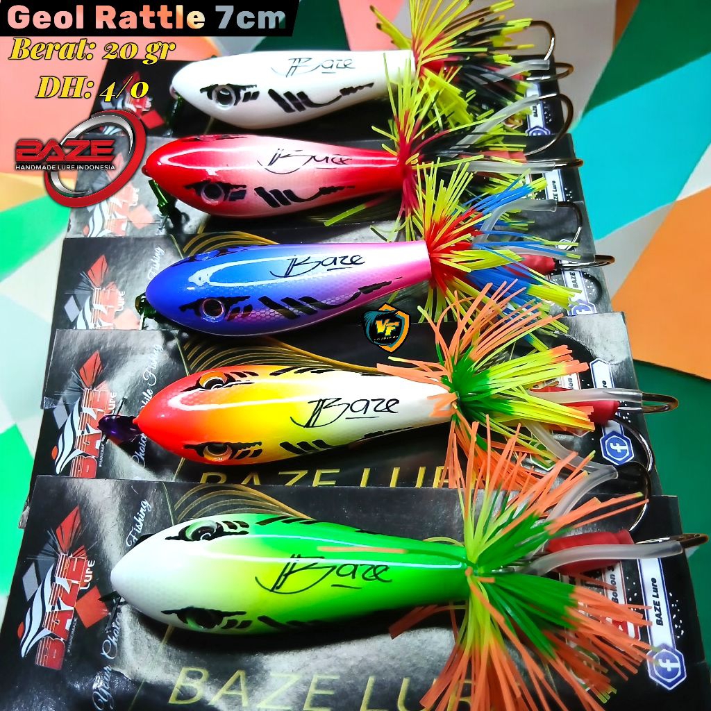 Geol Baze Lure 7cm Ratle body