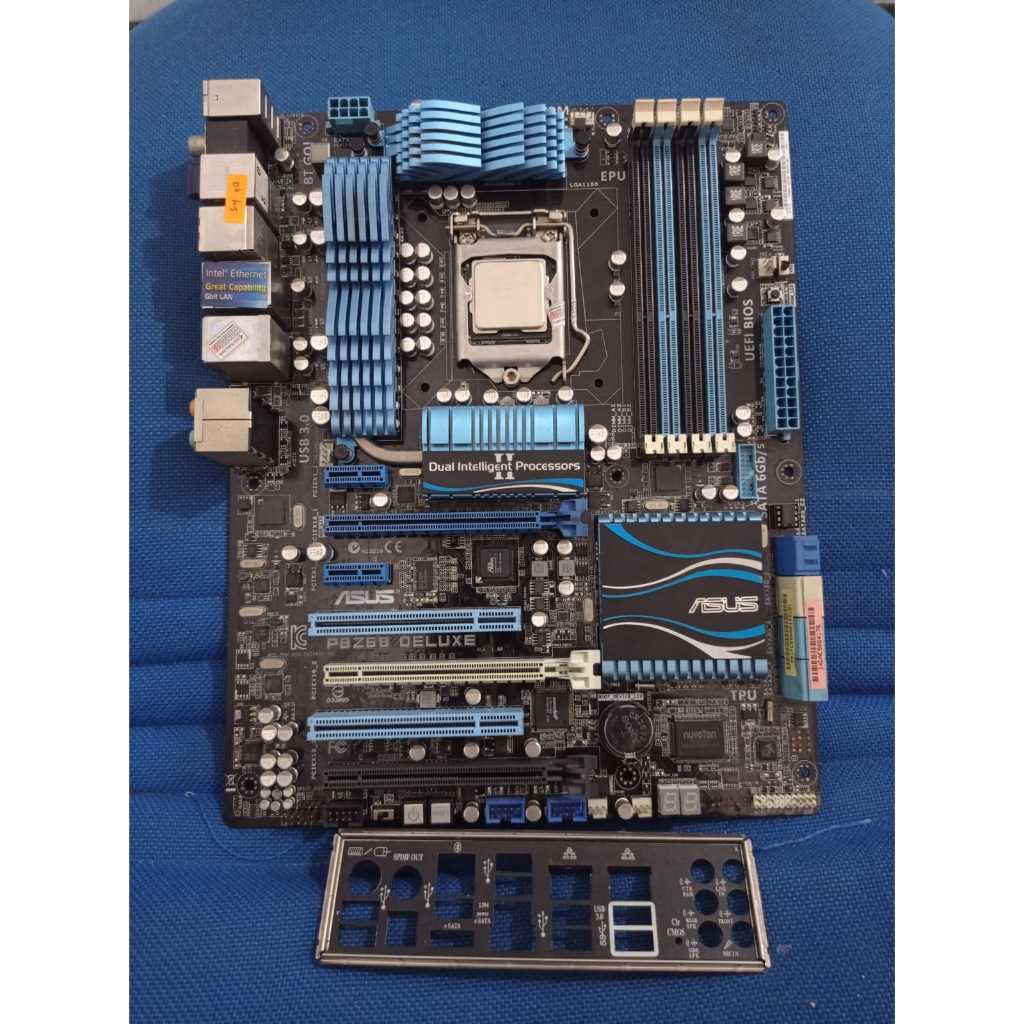 MAINBOARD ASUS P8Z68 DELUXE LGA 1155 DDR3 SLOT4 SUPORT GEN3