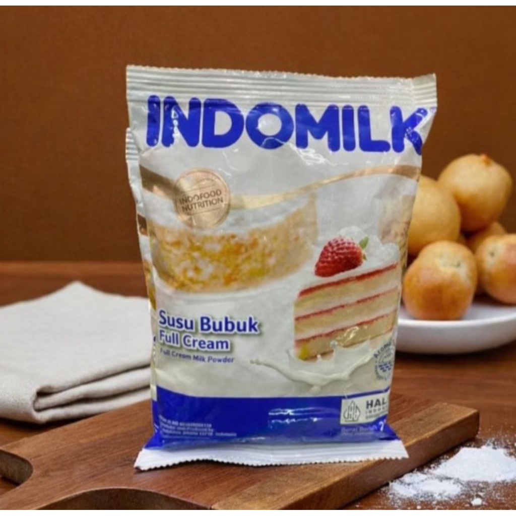 SUSU FULL CREAM BUBUK INDOMILK KEMASAN 250GRAM