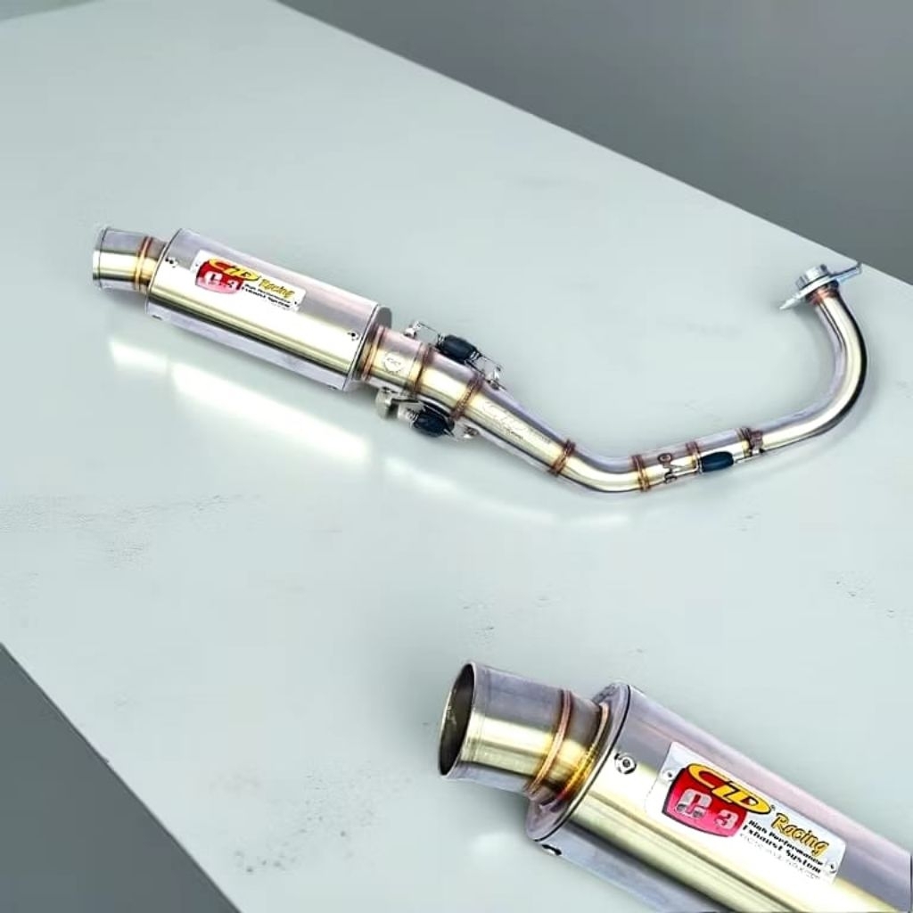 KNALPOT RACING CLD C2 SILIENCER ONLY  inlet 38mm  ALL MOTOR