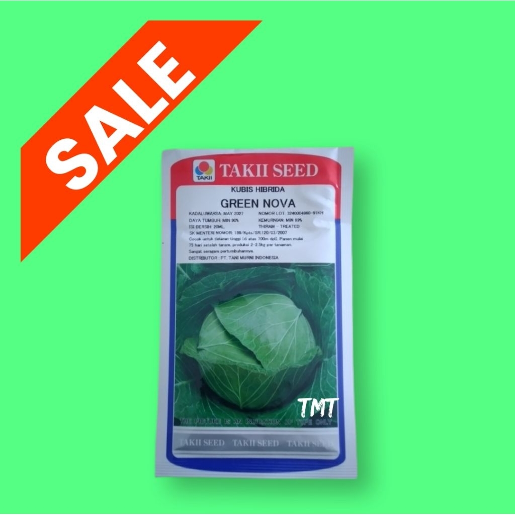 KUBIS HIBRIDA GREEN NOVA