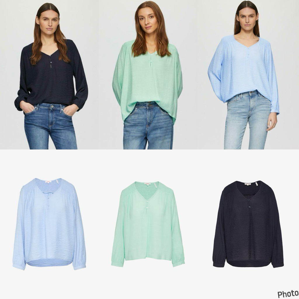 S.Oliver Long Sleeves Blouse Up Big Size