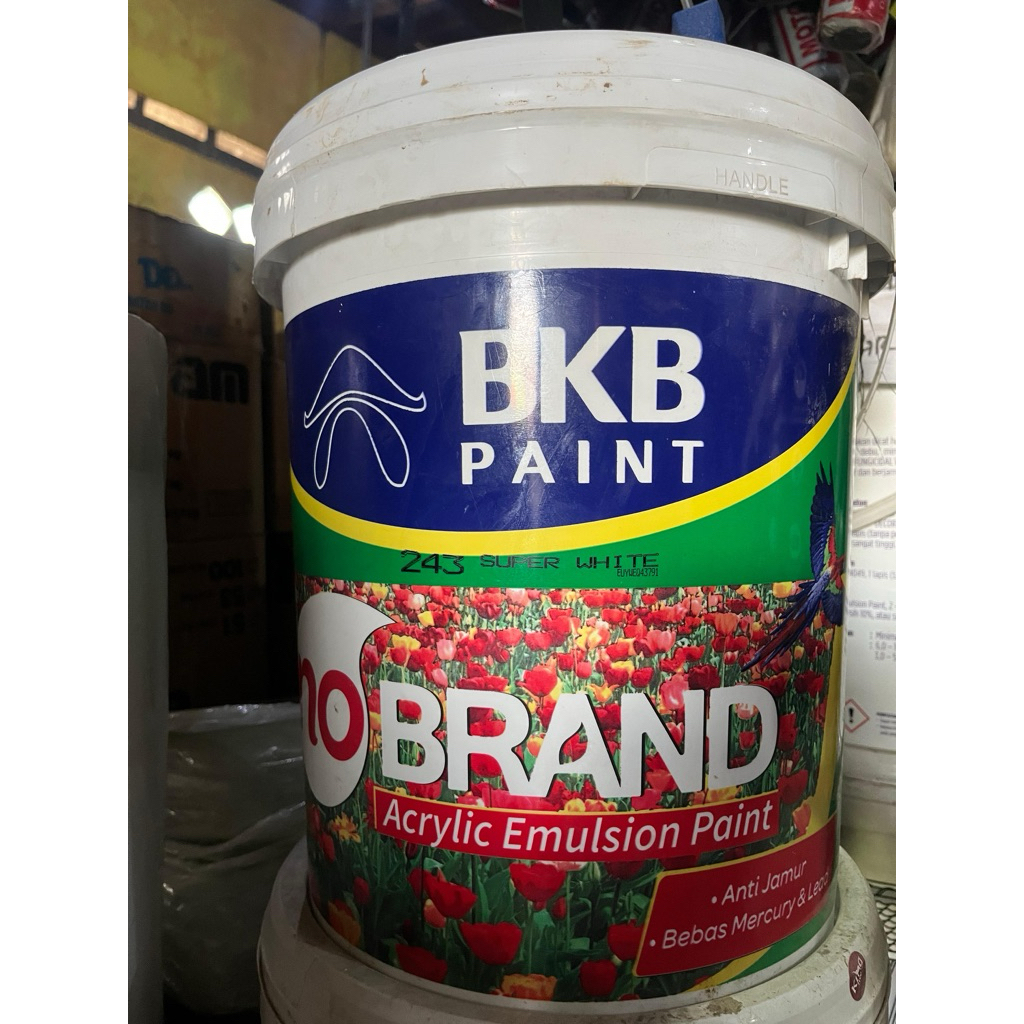 BKB PAINT NO BRAND 1pail/20kg Super white