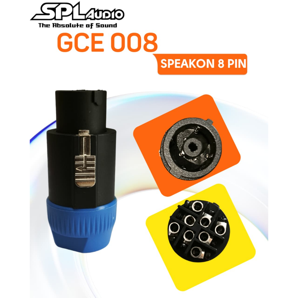 SPL Audio Speakon 8 Pin GCE 008