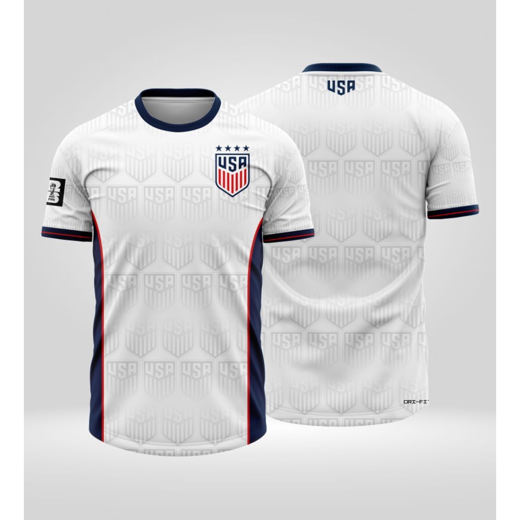 Jersey Baju Bola Amerika Serikat USA