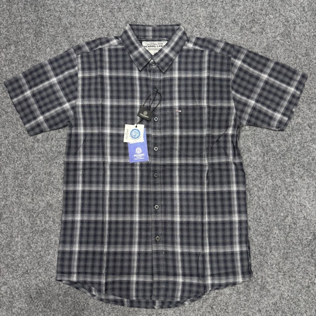 KEMEJA KOTAK-KOTAK PREMIUM PICASSO ORIGINAL