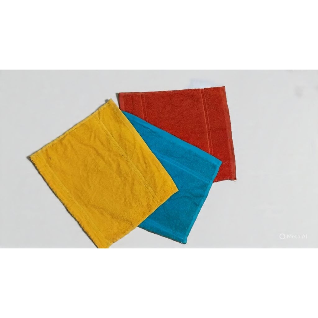 sapu tangan lap handuk kecil
